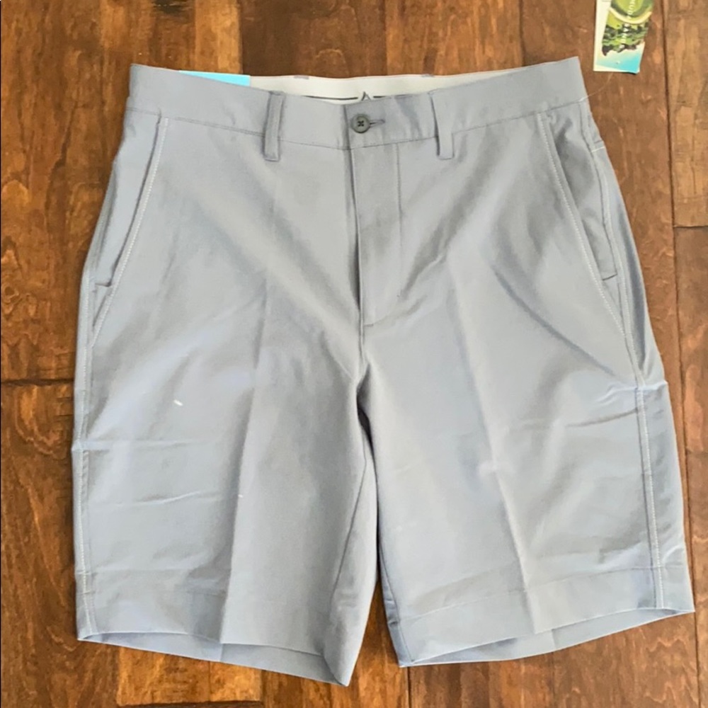 Bermuda Sands Men’s Backspin Steel Grey Shorts NWT